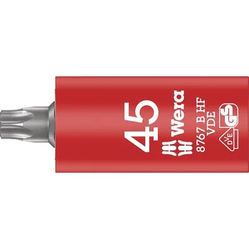 Bit 8767 B VDE HF TORX® Zyklop zástrčný nástavec, izolovaný, s přidržovací funkcí, upínací čás 3/8", TX 45 x 59 mm [05004925001]