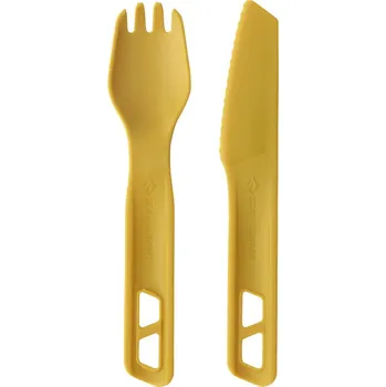 Kempingové nádobí Sea to Summit příbor Passage Cutlery Set - [2 Piece] - Yellow