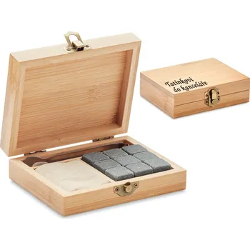 chladicí kostka Chladící kamenné kostky do nápojů v dárkové krabičce