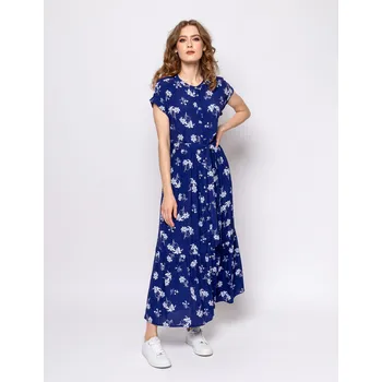 Dámské šaty Heavy Tools dámské letní midi šaty Viki modré Velikost: S