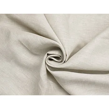 Snový svět VZOREK - Lněná látka melange tenká 130g/m2