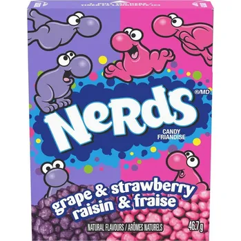 Bonbon Nerds Strawberry & Grape bonbónky 46,7g