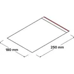 Uzavíratelný ZIP sáček 180x250mm, 100 ks