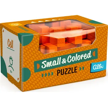 Hlavolam Malý barevný dřevěný hlavolam