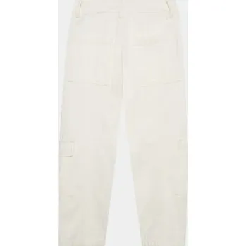 United Colors Of Benetton Kalhoty z materiálu 42C2CF02X Écru Regular Fit 160