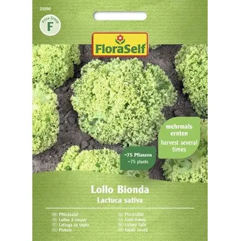 Semeno Salát listový Lollo Bionda FloraSelf