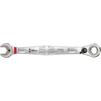 Klíč 6001 Ráčnový očkoplochý klíč, přepínatelná ráčnová mechanika, palcový, 3/8" x 159 mm [05020076001]