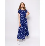 Heavy Tools dámské letní midi šaty Viki modré Velikost: M