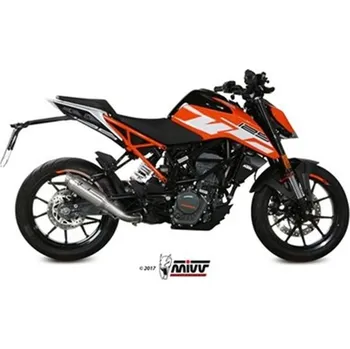 Výfuk pro motocykl Moto výfuk MIVV KTM 125 / 390 DUKE 2017 - GP Inox - VÝPRODEJ