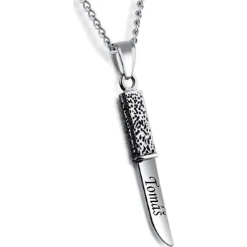 Přívěsek Přívěsek s řetízkem z chirurgické oceli Dýka Premium