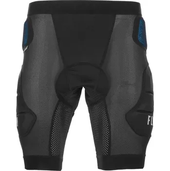 Motocyklový chránič kolene a holeně Ochranné kompresní šortky CE REVEL FLY RACING USA (černý) L