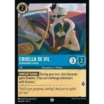 Karetní hra Cruella De Vil 144/204 - Rise of the Floodborn Typ karty: Foil