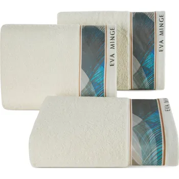 Ručník BAVLNĚNÝ RUČNÍK EVA MINGE3 50X90 CM KRÉMOVÁ