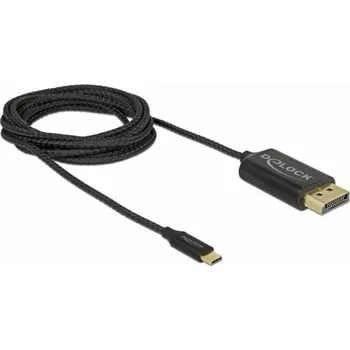 Kabel do PC Delock USB kabel USB-C - DisplayPort 2 m černý (83710)