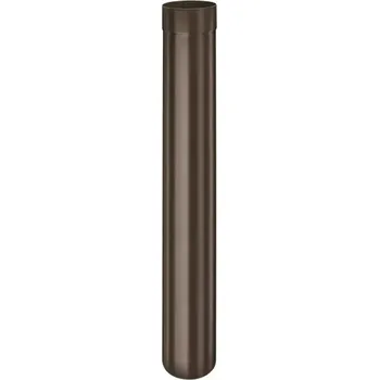 okap Pozinkovaný okapový svod Ø 100 mm délka 3000 mm v barvě testa di moro (hnědá)