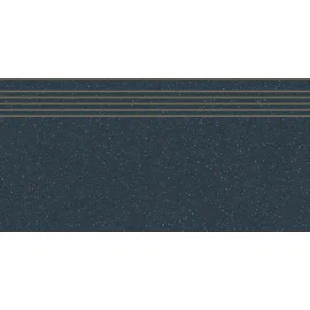 Compila Storm - schodovka rektifikovaná 29,8x59,8 černomodrá DCPSR870