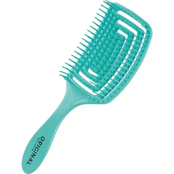 kartáč na vlasy Sibel Vented foukací kartáč na vlasy, zelený