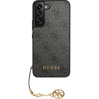 Telefonní příslušenství Guess 4G Charms Zadní Kryt pro Samsung Galaxy S23+ Grey Guess prémiový ochranný kryt telefonu s motivem Guess, který nejen že váš telefon perfektně ochrání, ale také svým povedeným designem a použitý