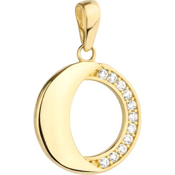 Hodinky Přívěšek Bonore - Zlato 585 - Kubický Zirkon 143955