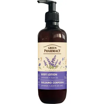 Tělové mléko Tělové mléko s levandulí a lněným olejem Green Pharmacy Body Lotion - 400 ml + dárek zdarma