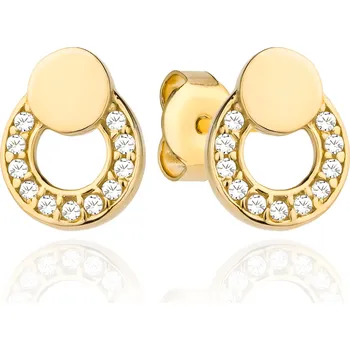 Hodinky Náušnice Bonore - Zlato 585 - Kubický Zirkon 136881