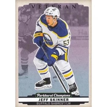 Karetní hra paralel karta JEFF SKINNER 22-23 Parkhurst Champions Veteran Color Variant číslo 49