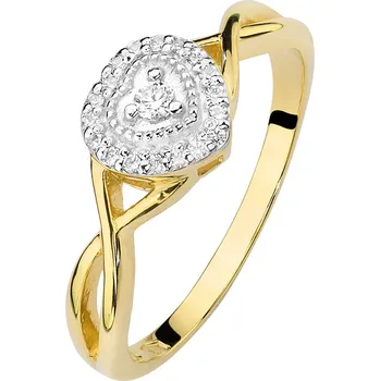 Hodinky Prsten Bonore - Zlato 585 - Diamant 0-04 Ct 86182