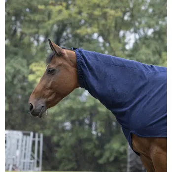 Deka pro koně Krk k dece z polarfleece EQUITHÈME Černá PONY