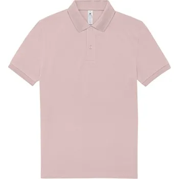 Pánské tričko B&amp;C Unisex polo triko PU426 Blush Pink M