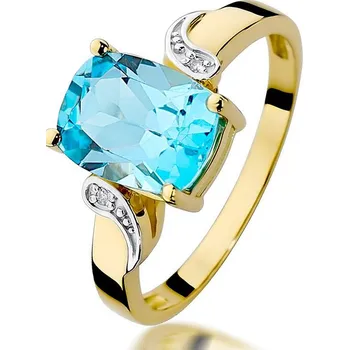 Hodinky Prsten Bonore - Zlato 585 - Topaz 2-4 Ct 101703