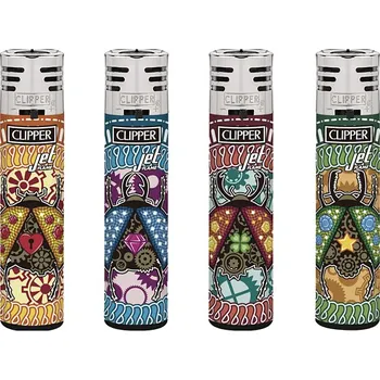 Zapalovač Zapalovač Clipper CKJ11RH Shiny Beetle balení - 24 ks