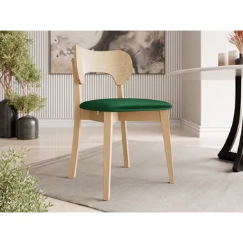 Čalouněná jídelní židle KT64, Potah: Magic Velvet 2225, Barva dřeva: buk MIRJAN 5903211313547