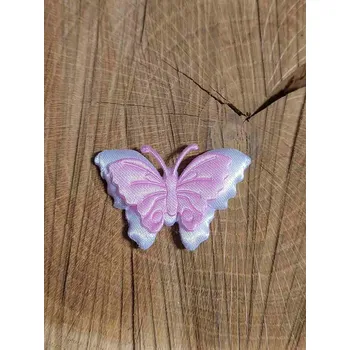 Aplikace motýl bílo růžová