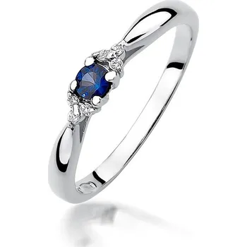 Hodinky Prsten Bonore - Bílé Zlato 585 - Safír 0-15 ct 124422