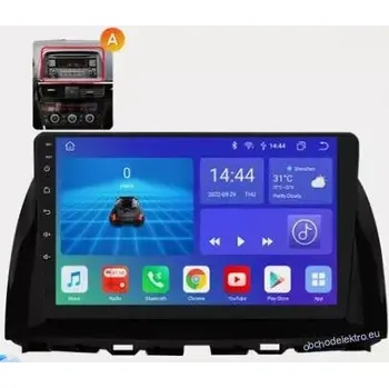 Autorádio Carplay Radio pro Mazda CX-5 2012-2015 Android 12 Car Multimedia typ A