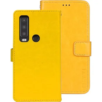 Pouzdro na tablet VSECHNONAMOBIL 72536 IDEWEI Peněženkový kryt CAT S75 žlutý