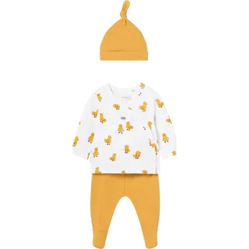 Kojenecký overall MAYORAL kojenecký set Kuřátka hořčicová vel. 60 cm