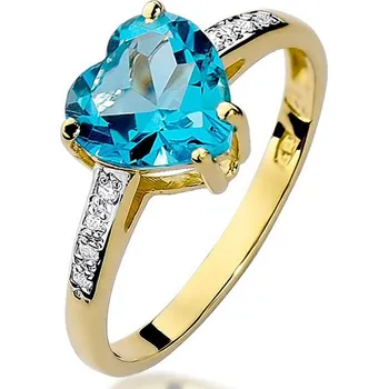 Hodinky Prsten Bonore - Zlato 585 - Topaz 1-2 Ct 100665
