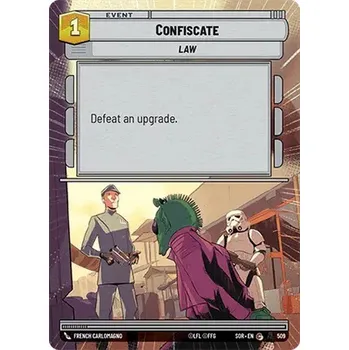 Sběratelská karetní hra Confiscate 509 - Spark of Rebellion Extras Typ karty: Foil