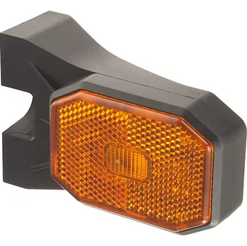 Přívěs k motorovému vozidlu Svítilna boční obrysová LED Fristom FT-069 na držáku, 12-24V