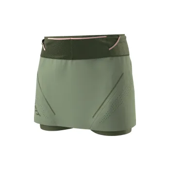 Dámská sukně Dynafit ULTRA 2/1 SKIRT W sage S; Zelená sukně + DÁREK DLE VÝBĚRU!