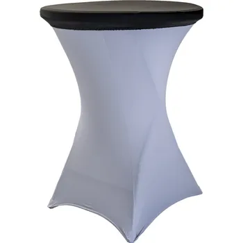 ubrus TENTino Elastická čepice STANDARD na desku bistro stolu 60 cm VÍCE BAREV Barva ubrusu: ČERNÁ / BLACK