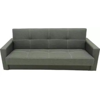 Pohovka Pohovka Oskar II s bočnicemi, šedá (sawana 05)