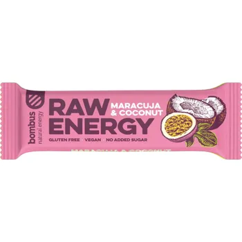 Bombus raw energy maracuja a kokos 50g