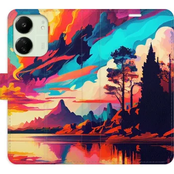 Pouzdro na mobilní telefon Flipové pouzdro iSaprio - Colorful Mountains 02 - Xiaomi Redmi 13C