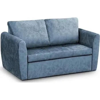 Pohovka Rozkládací pohovka Bella Lux 120, modrá (Terra 73)