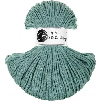 Příze Bobbiny bavlněná šňůra JUNIOR 3mm Duck Egg Blue