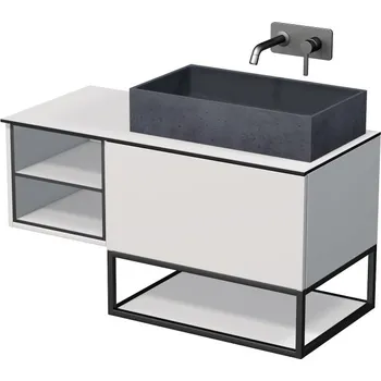 Koupelnový nábytek OXO um.skř. 110,Z70 pravá OXO110P701ZKDSBM