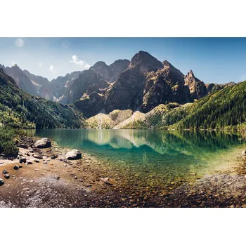 Fototapeta Postershop Fototapeta vliesová: Horské jezero - 368x254 cm