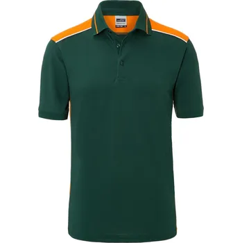 Pánské tričko James Nicholson Pánské pracovní piqué polo - Color JN 858